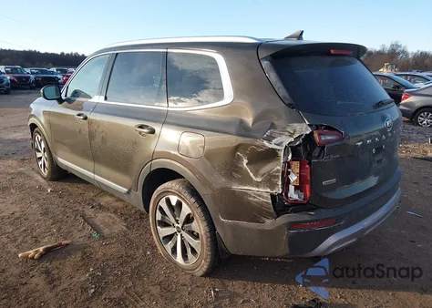 2021 Kia Telluride Ex из США, поврежденный, VIN 5XYP3DHC6MG105864